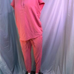 Figs Vibrant Pink Apparel